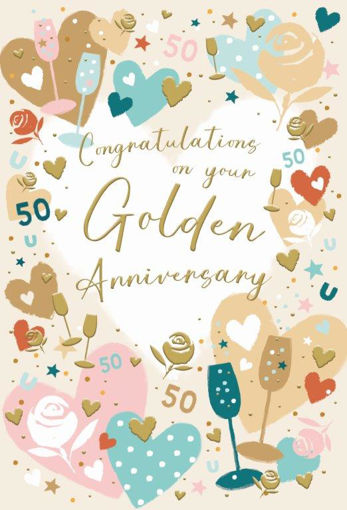 Picture of GOLDEN ANNIVERSARY CARD